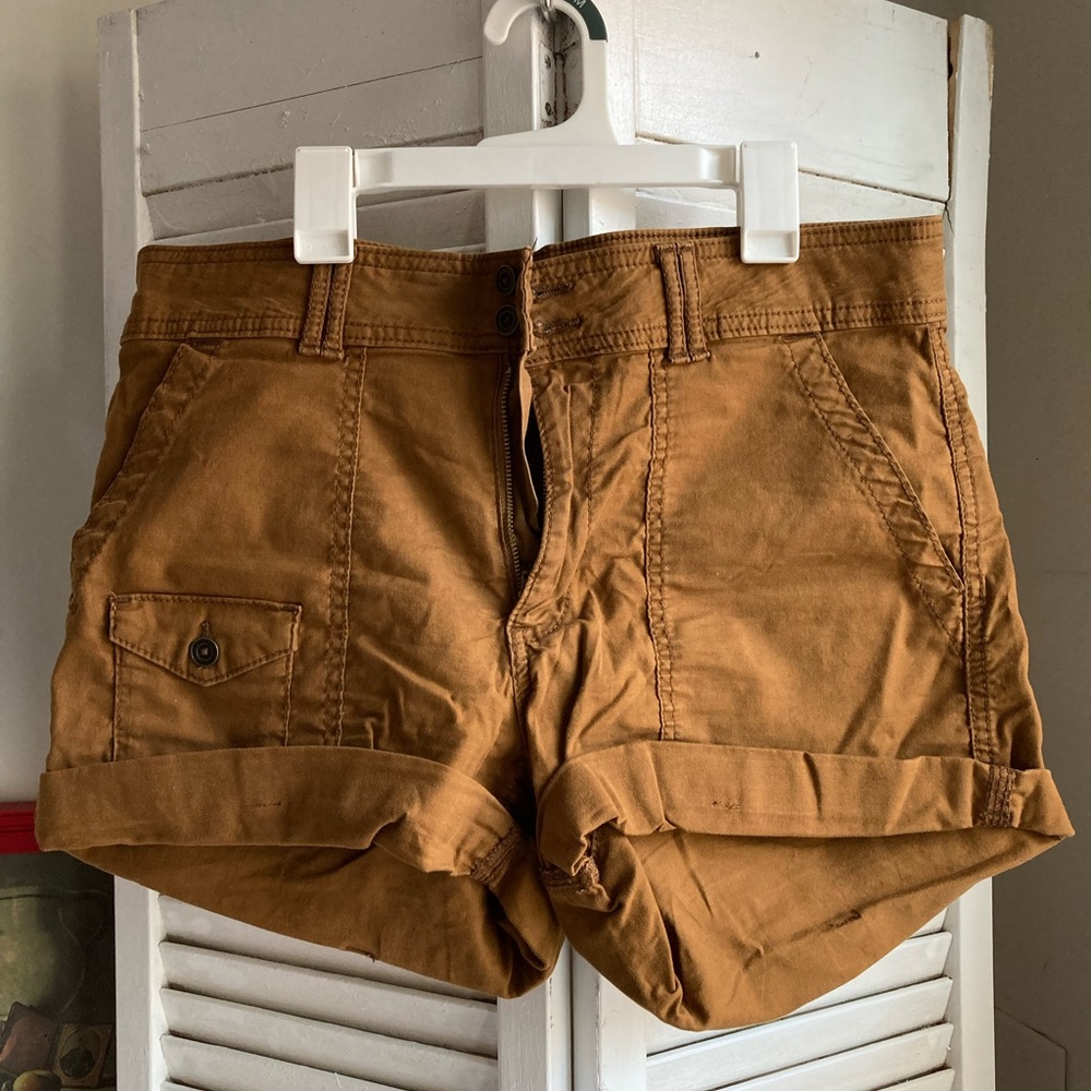 Cotton cargo shorts